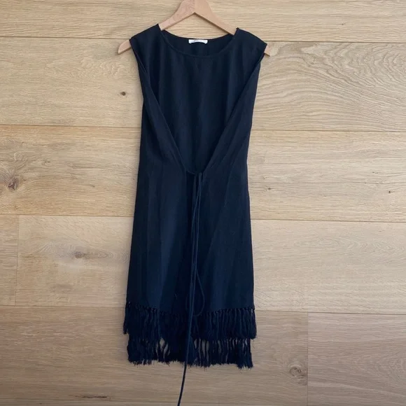 Doen | Dresses | Doen Linen Black Dress | Poshmark